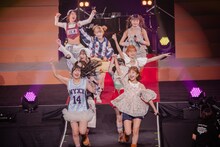 「BEYOOOOONDS CONCERT 2025 SPRING ～Take Me Out To The BUDOOOOOKAN！『Treasury Island』～」の様子。（写真提供：アップフロント）