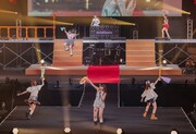 「BEYOOOOONDS CONCERT 2025 SPRING ～Take Me Out To The BUDOOOOOKAN！『Treasury Island』～」の様子。（写真提供：アップフロント）