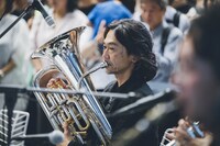 ゴンドウトモヒコ（Euphonium）（撮影：後藤武浩）