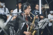 大谷能生（Sax）（撮影：後藤武浩）