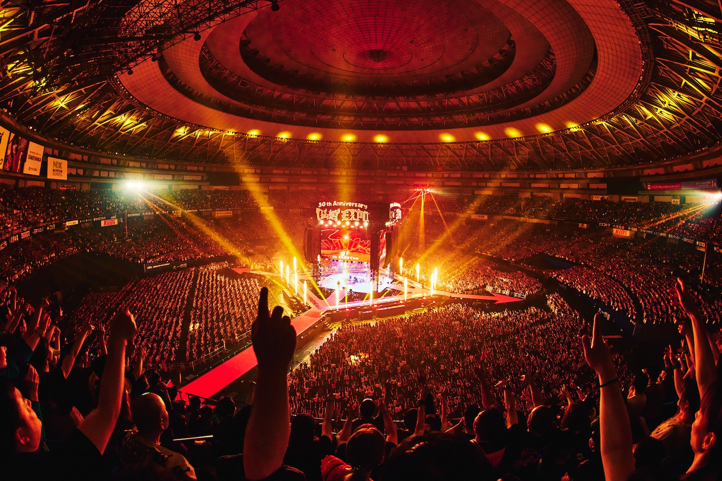 「GLAY 30th Anniversary GLAY EXPO 2024-2025 GRAND FINALE」京セラドーム大阪公演の様子。（撮影：田辺佳子）