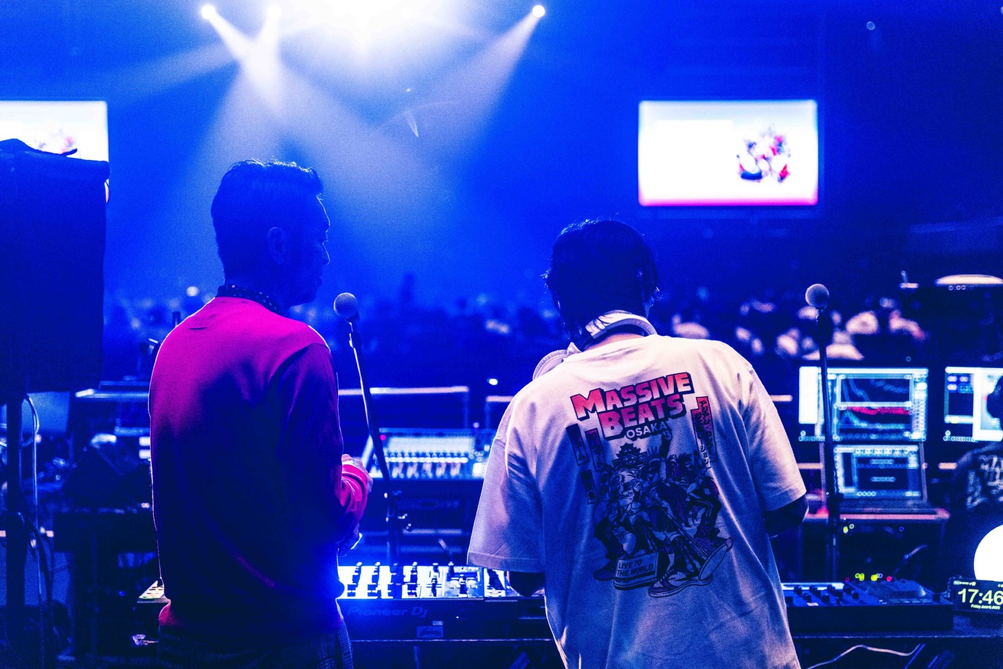 DJの様子。
