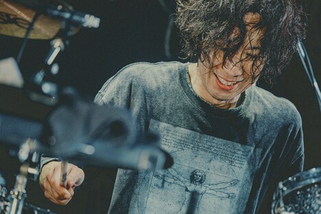 松田晋二（Dr）（撮影：西槇太一）