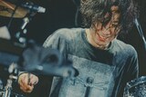 松田晋二(Dr)(撮影:西槇太一)