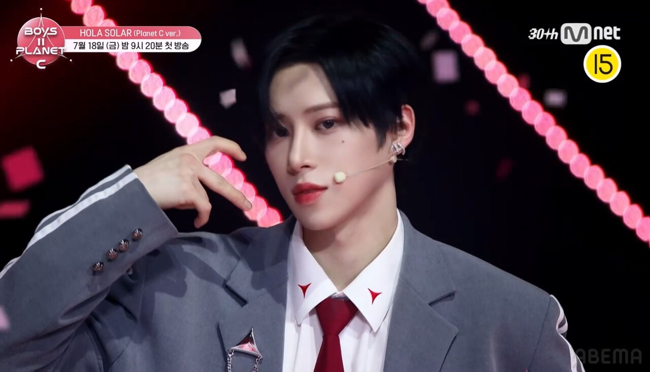 ジアハオ ©︎CJ ENM. All Rights Reserved. - ユメキが水上で激しく