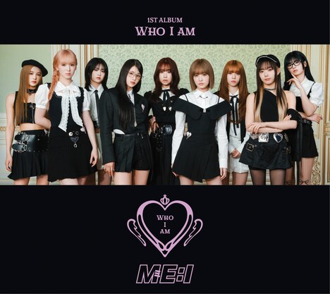 ME:I「WHO I AM」初回限定盤Aジャケット©LAPONE GIRLS
