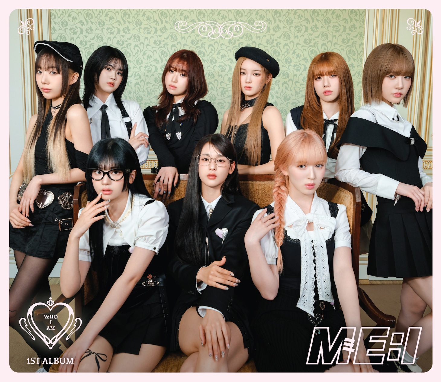 ME:I「WHO I AM」通常盤ジャケット©LAPONE GIRLS