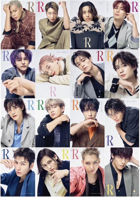 THE RAMPAGE「16(R)OAD」HMV&BOOKS限定ソロカバー一覧