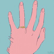 Yaffle feat. Leina「Marry You」ジャケット