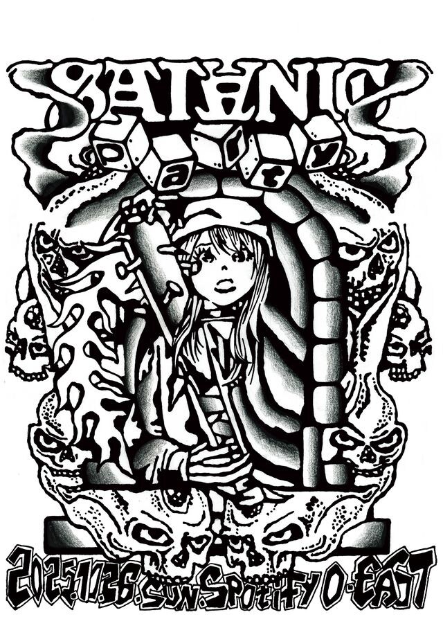 次世代を担う若手集うPIZZA OF DEATH「SATANIC PARTY」今年も開催