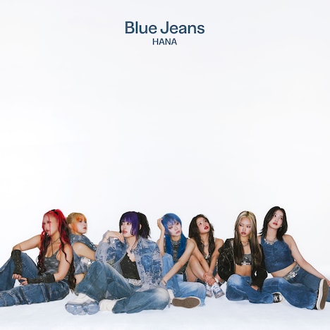 HANA「Blue Jeans」配信ジャケット