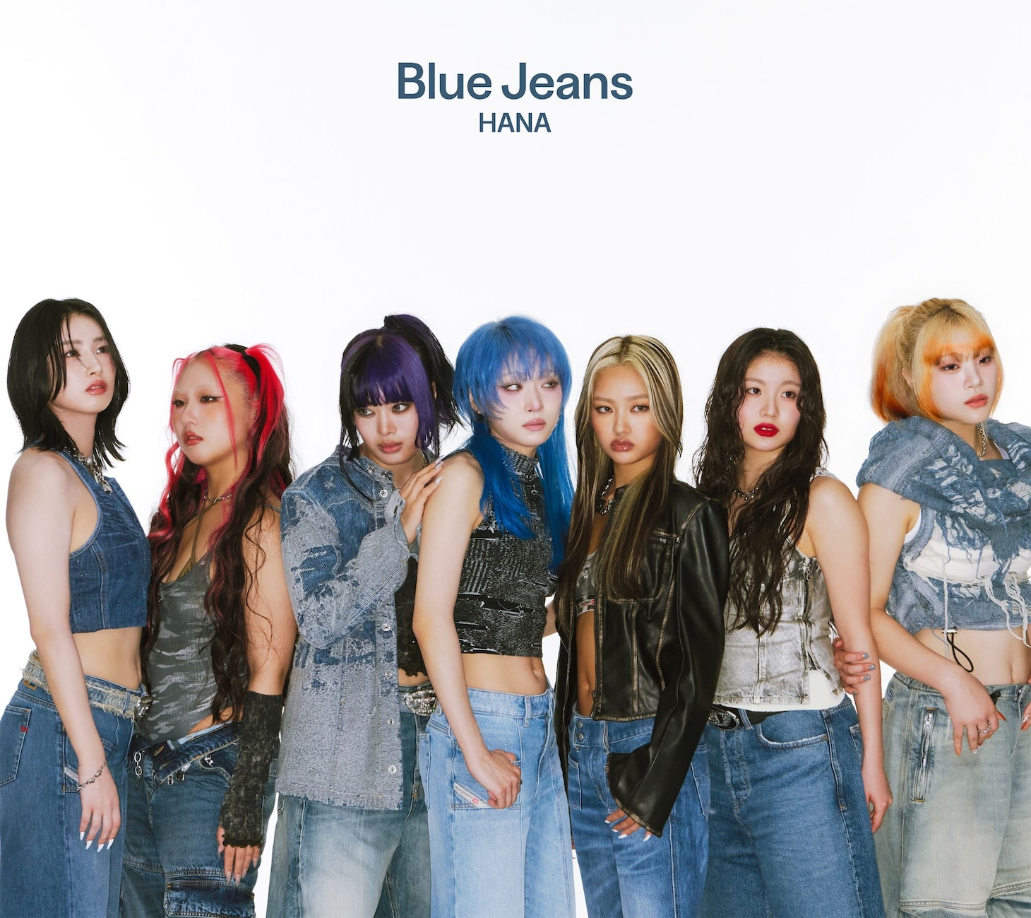HANA「Blue Jeans」初回生産限定盤Aジャケット