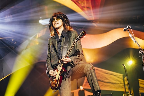 菊地英昭（G）（撮影：横山マサト）