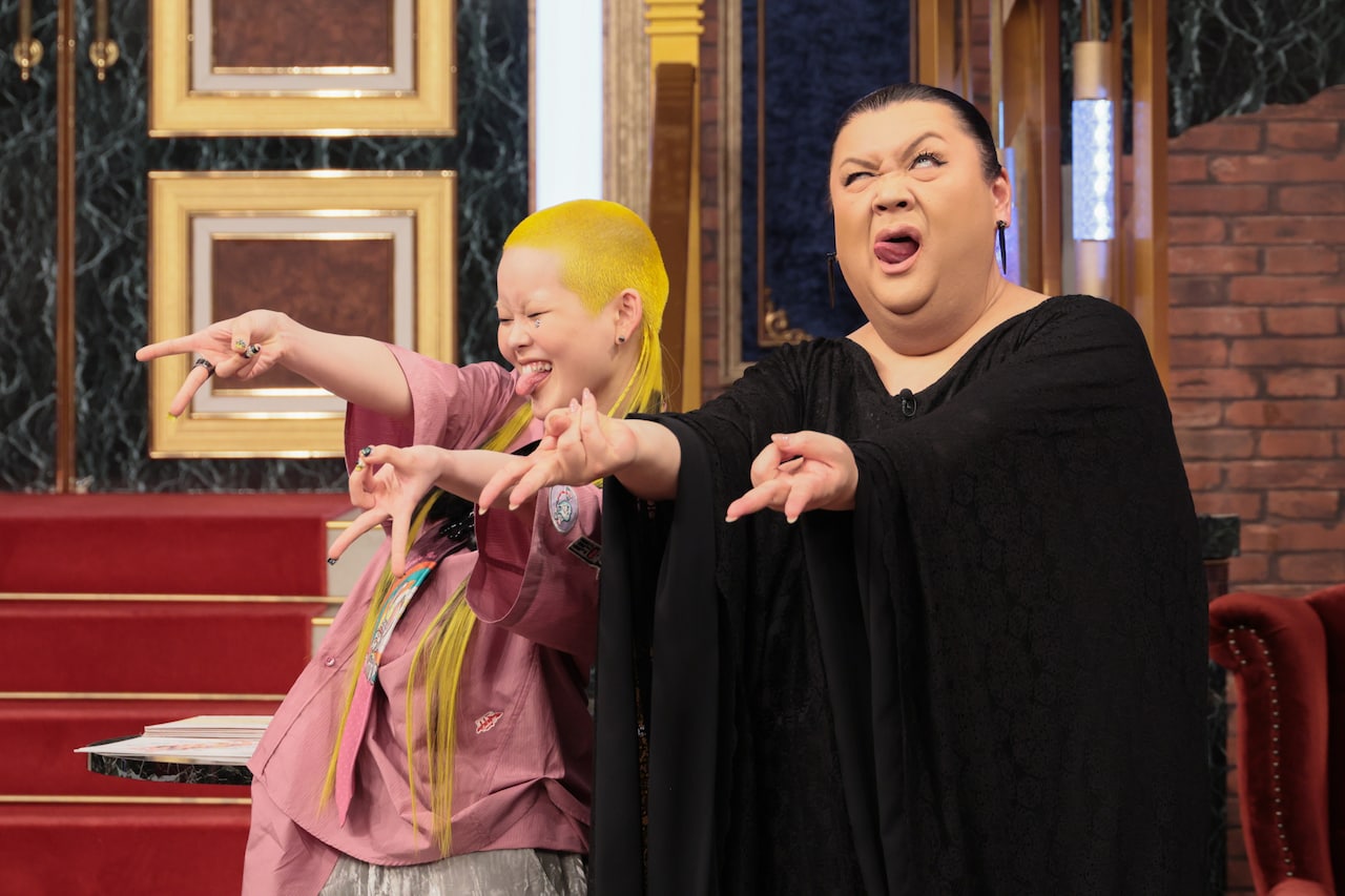 COCONAとマツコ・デラックス。 ©日本テレビ - XGとマツコ・デラックス