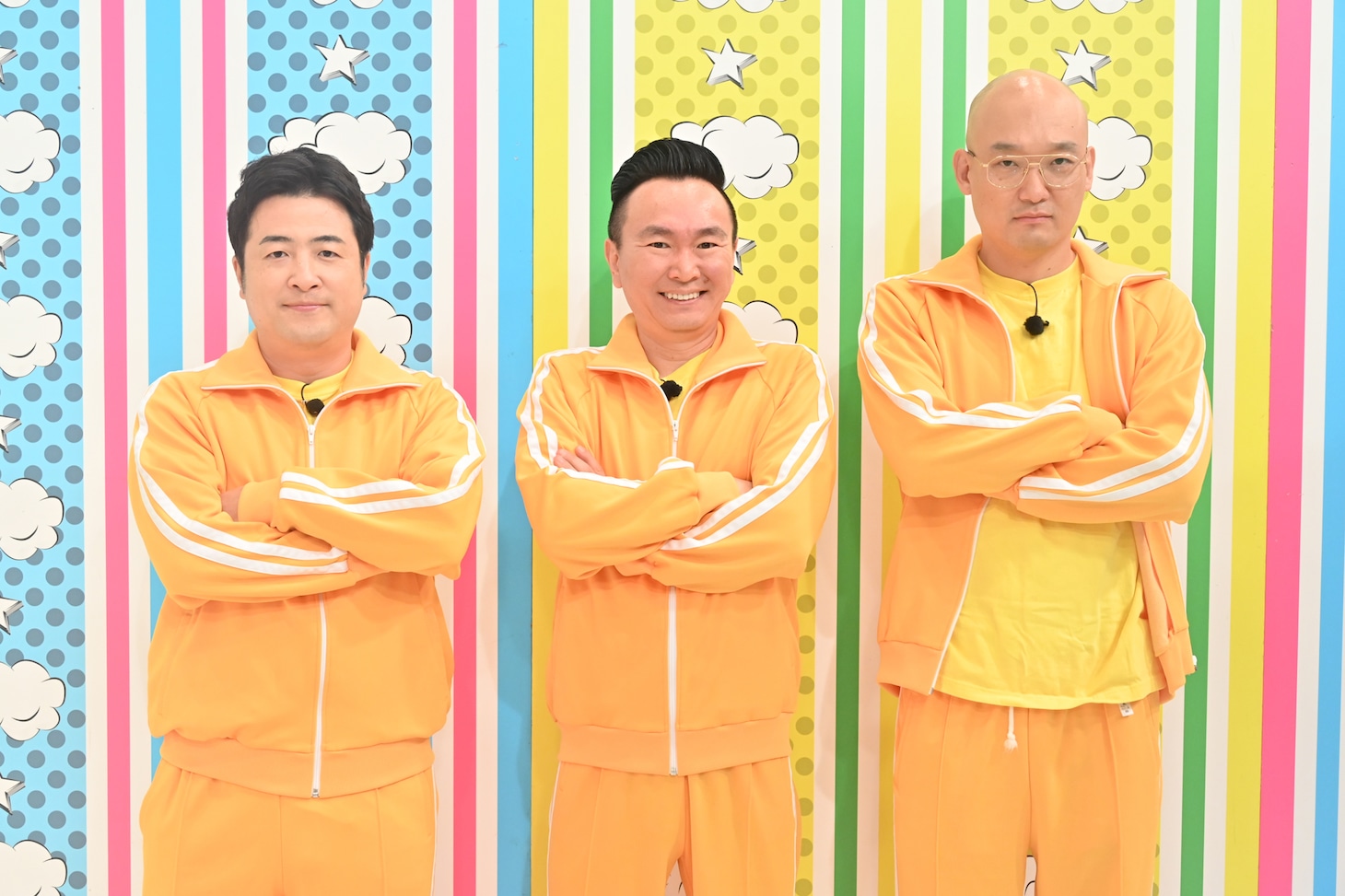 左から水田信二、山内健司、みなみかわ。 ©テレビ朝日