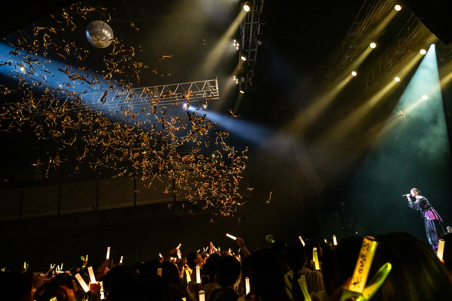 小林歌穂生誕ソロライブ「ぽーランド10!!!!!!!!!!」の様子。