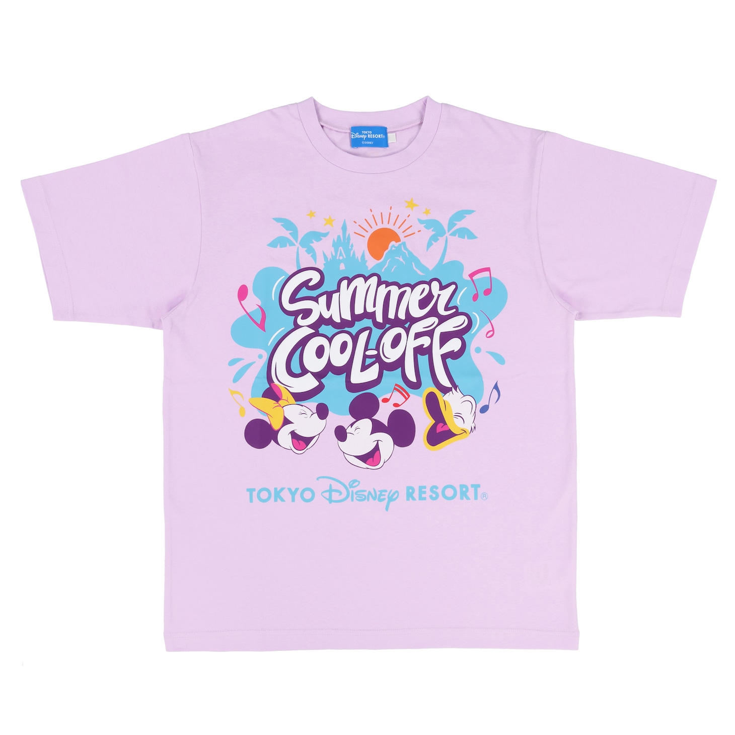 Mrs. GREEN APPLEとコラボレーションした「サマー・クールオフ at Tokyo Disney Resort」のTシャツ。©Disney