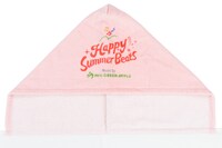 Mrs. GREEN APPLEとコラボレーションした「サマー・クールオフ at Tokyo Disney Resort」のフード付きタオルのフード部分。©Disney