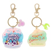 Mrs. GREEN APPLEとコラボレーションした「サマー・クールオフ at Tokyo Disney Resort」のキーチェーンセット。©Disney