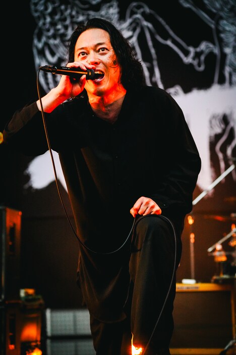 山田将司（Vo）（Photo by Rui Hashimoto[Sound Shooter]）