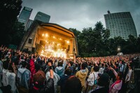 「THE BACK HORN『爆音夢花火 2025』～LAST 野音 NIGHT～」の様子。（Photo by Rui Hashimoto[Sound Shooter]）