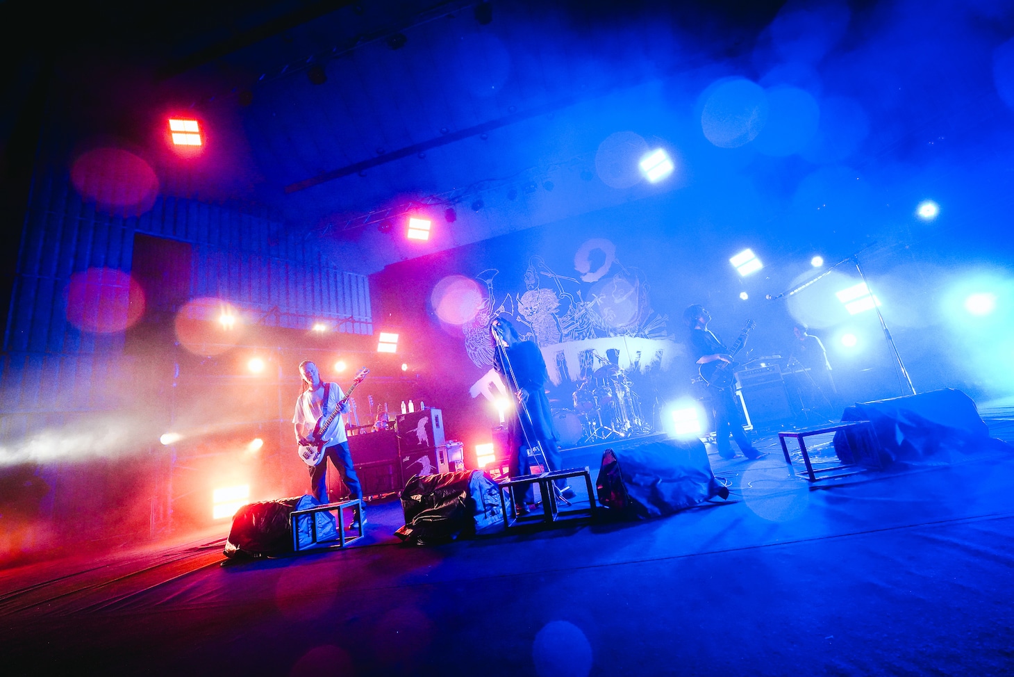 「THE BACK HORN『爆音夢花火 2025』～LAST 野音 NIGHT～」の様子。（Photo by Rui Hashimoto[Sound Shooter]）