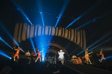 HIPPY「THE ヒーローアイランド計画 in ARENA」の様子。