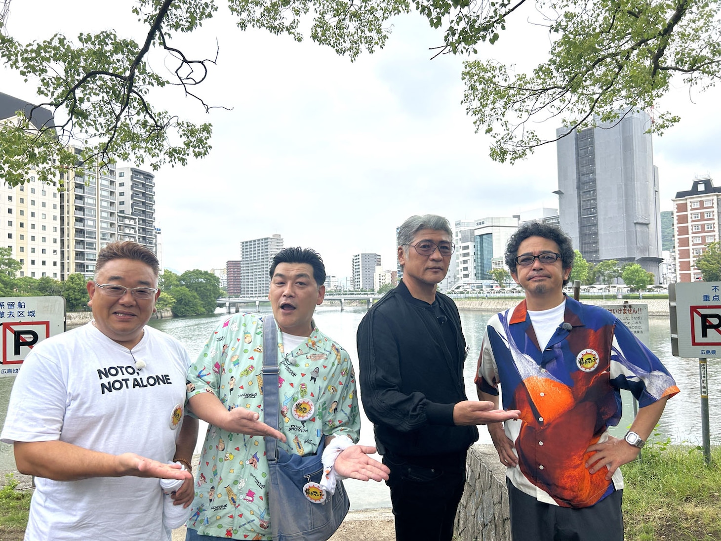 サンドウィッチマンとOoochie Koochie。©︎テレビ朝日