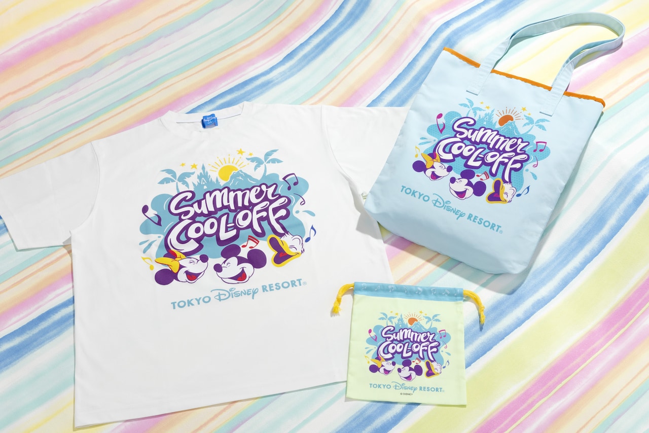 ディズニー　ミセスグリーンアップル　コラボグッズ ディズニー×ミセスのコラボグッズが登場！夏らしい爽やかなT