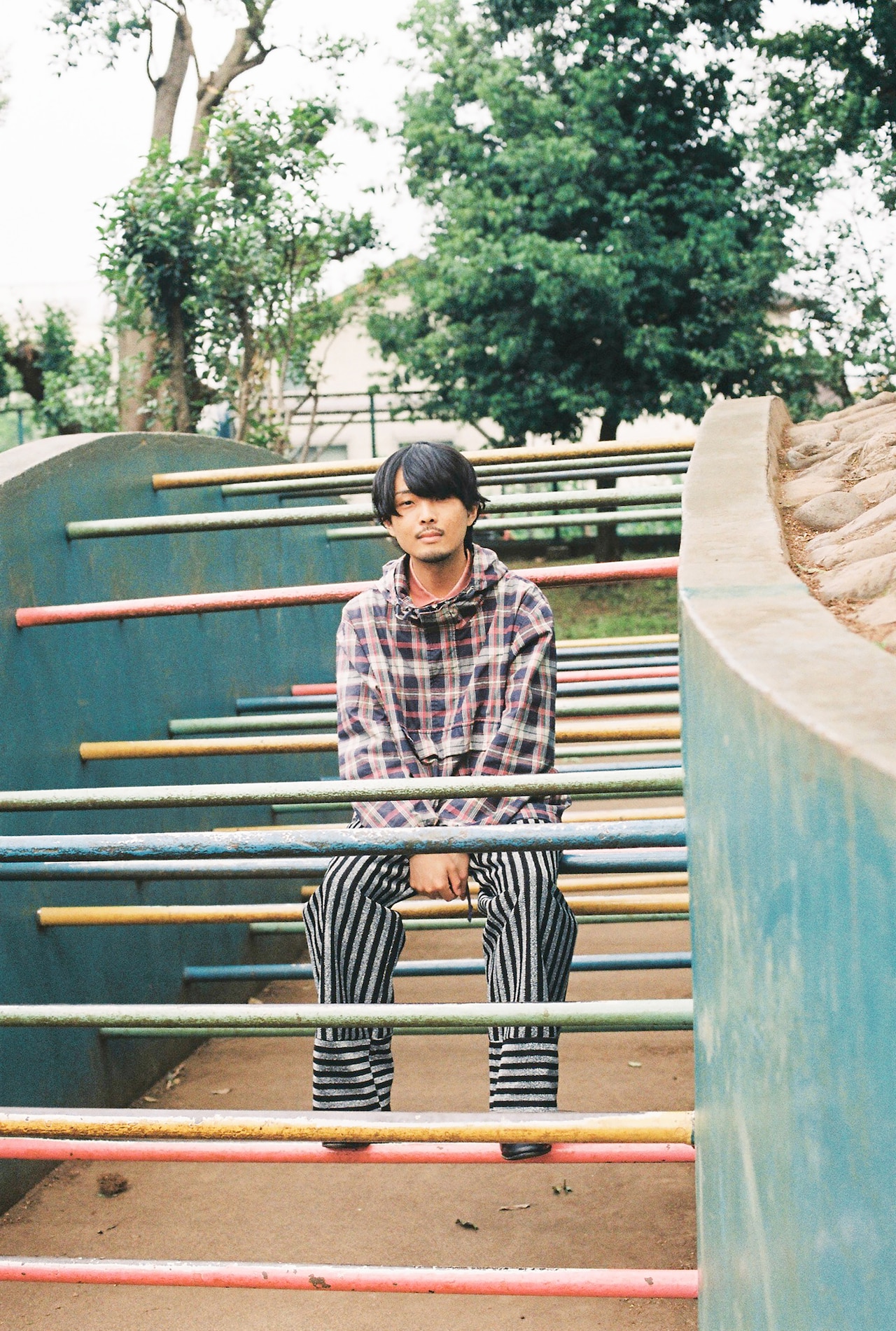 世田谷代田駅近くの羽根木公園にて。