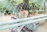 羽根木公園にて。