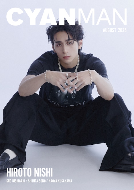 「CYAN MAN」8月号通常版裏表紙 ©CYAN MAN