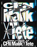 「WWW presents 〈XX〉『CFN Malik × Tete』」フライヤー