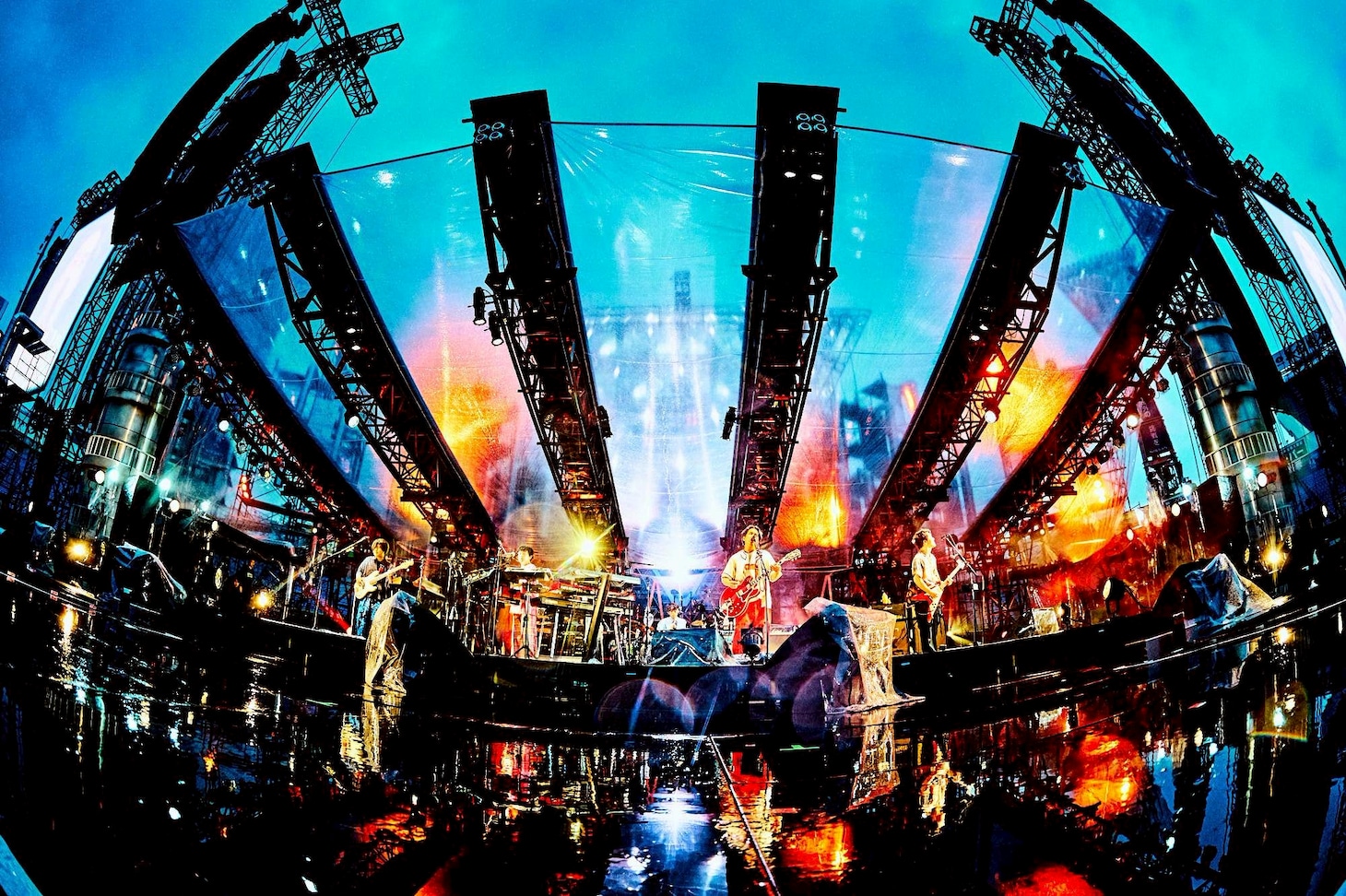 「マカロニえんぴつ 10th Anniversary Live 『still al dente in YOKOHAMA STADIUM』」1日目の様子。（撮影：浜野カズシ）