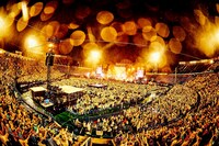 「マカロニえんぴつ 10th Anniversary Live 『still al dente in YOKOHAMA STADIUM』」1日目の様子。（撮影：浜野カズシ）