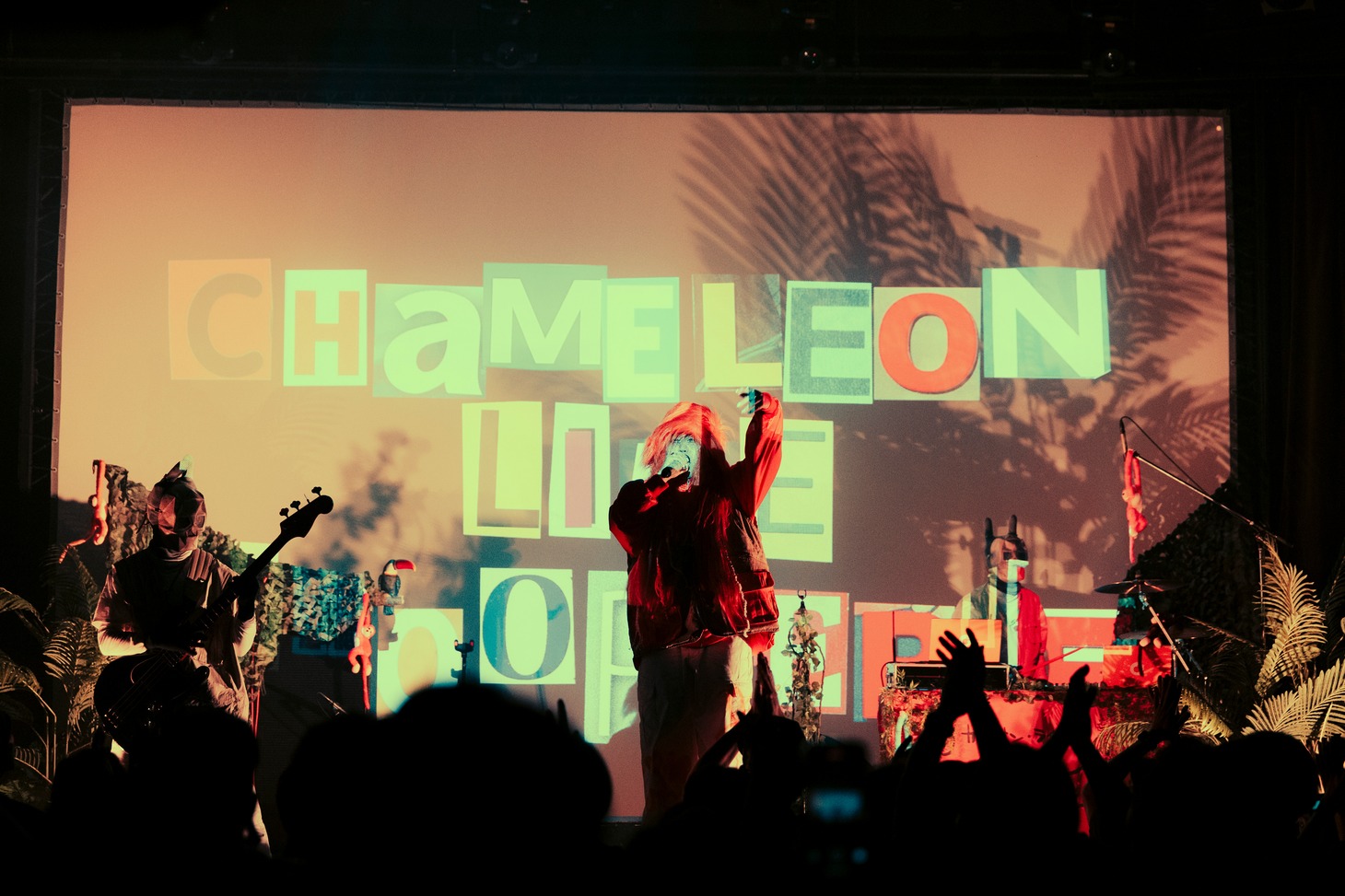 カメレオン・ライム・ウーピーパイ「ONE-MAN LIVE 2025 "WHOOPIE in the JUNGLE"」東京公演の様子。（Photo by Ray Otabe）