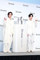 左から山下智久、Aiロボティクス株式会社の龍川誠代表取締役。