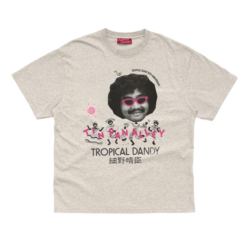 細野晴臣「TROPICAL DANDY」Tシャツ
