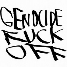 Limited Express (has gone?)「GENOCIDE FUCK OFF」配信ジャケット