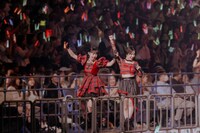 「アンジュルム 10th Anniversary tour 2025春『桜梅桃李』上國料萌衣 FINAL ～お先はまっキラ！～」の様子。