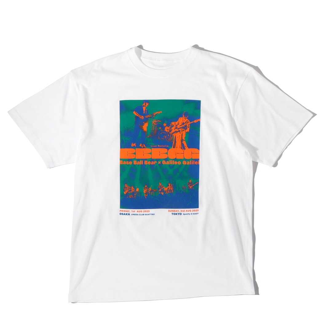 「ライブナタリー “Base Ball Bear × Galileo Galilei” -2025-」Tシャツ