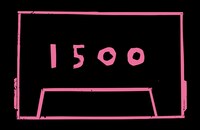 「ROCK'N'ROLL 1500」カセットテープジャケット