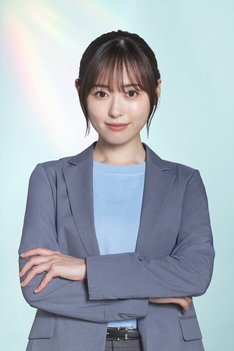 「明日はもっと、いい日になる」で主演を務める福原遥。