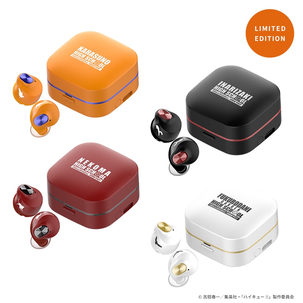 人気画像10位は「『ハイキュー!!』デザインのイヤホン発売、計370種類以上の完全新録ボイスを収録」より、「TE-Q3-HK」シリーズ。