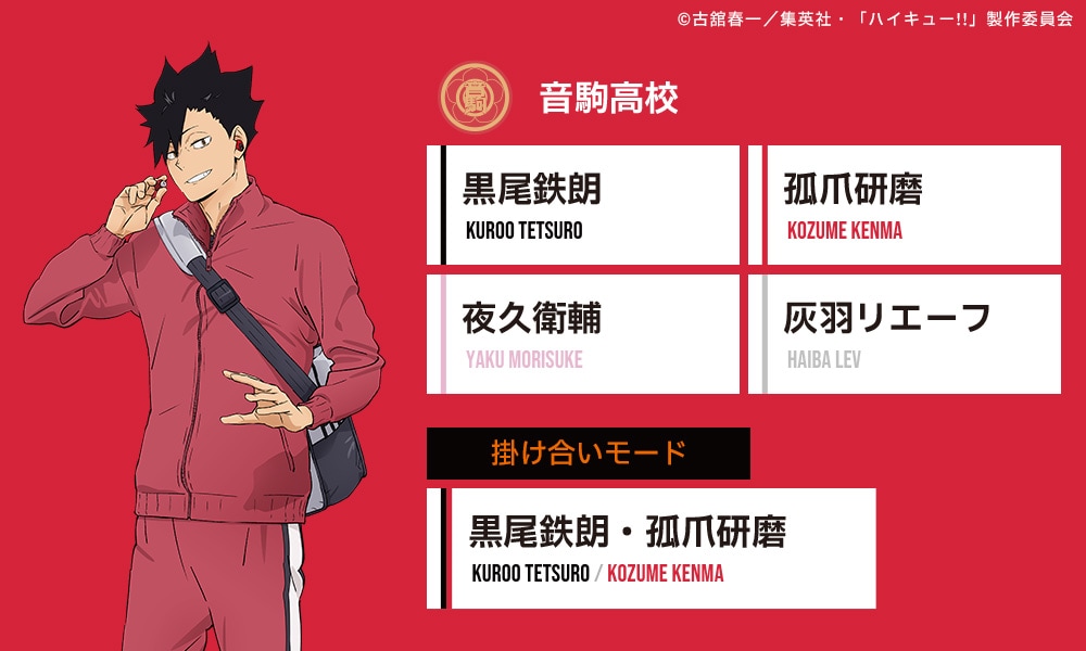 AVIO×ハイキュー!! TE-Q3-HK2 イヤフォン　音駒モデル 新品 定価以下！ハイキューAVIOT アビオット ワイヤレスイヤホン 音駒