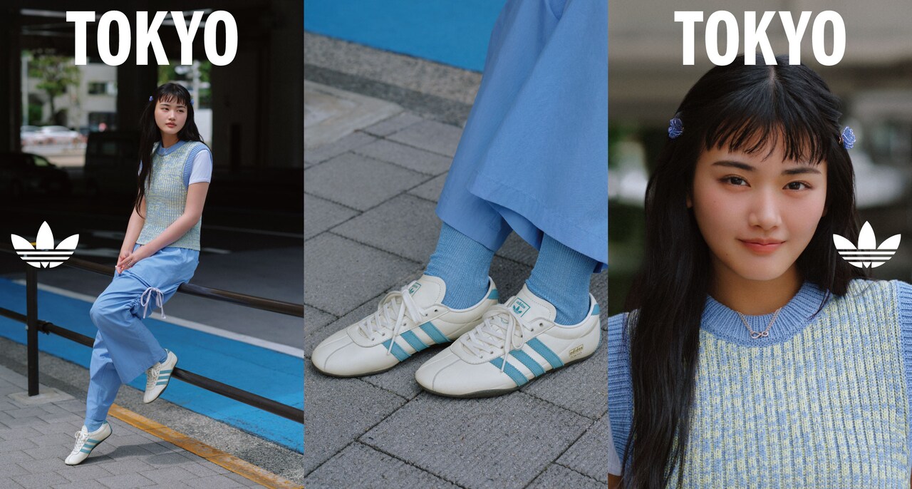 山崎天（櫻坂46）を起用したadidas Originals「TOKYO」ABCマート限定