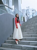 adidas Originals「TOKYO」ABCマート限定モデルを履く山崎天（櫻坂46）。