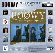 BOØWYカプセルトイ告知ビジュアル