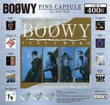 BOØWYカプセルトイ告知ビジュアル