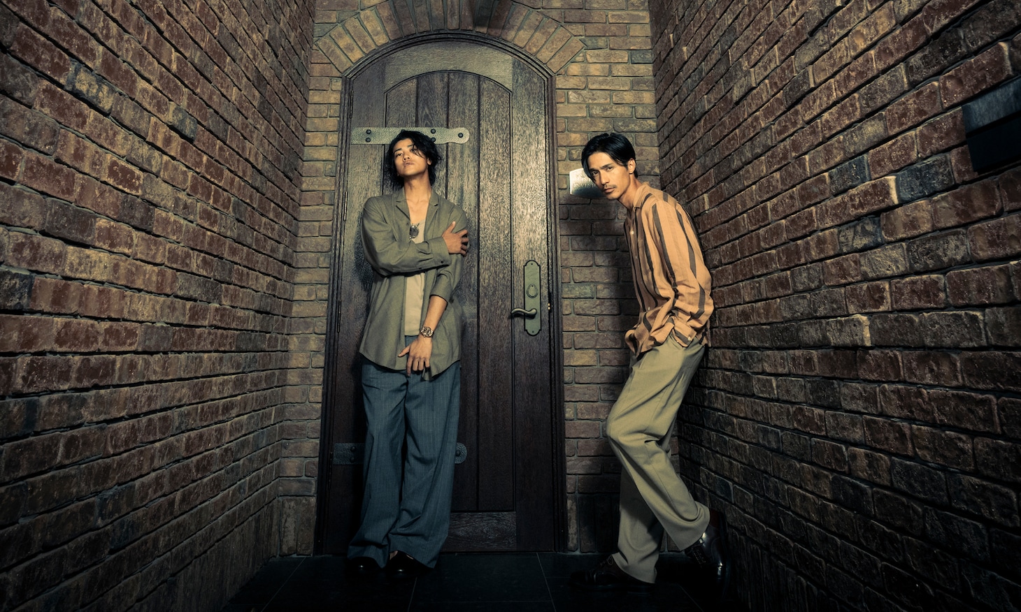 「赤西仁×錦戸亮 N/A LIVE 2025 "THE MEN IN THE ARENA"」ビジュアル